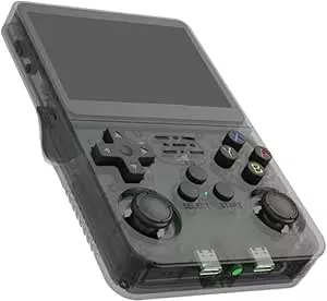 Console de jogos portátil retrô, console de videogame R36S de código aberto, sistema Linux, tela IPS de 3,5 polegadas, reprodutor de vídeo de bolso portátil com cartão TF 64G / 128G / 316 ( Color : Bl : Amazon.com.br: Beleza