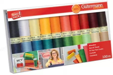 Gütermann Nähfaden-Set "Inges Lieblingsfarben", 20 Spulen, CHF 23.65