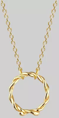 DEVISE. Double Headed Snake Twist Necklace - Gold – REGALROSE
