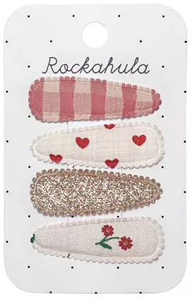 Rockahula - Haarspangen "Wildflower", 4er Set – KARAMELLO