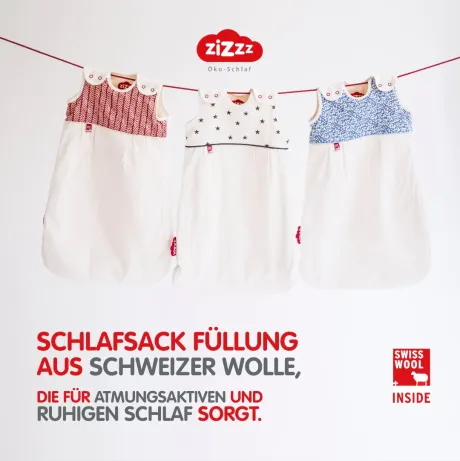 Natürlicher und sicherer Schlafkomfort: Entdecken Sie den Zizzz Babyschlafsack