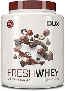 Fresh Whey Protein - Chocolate e Avelã 450g - 20g de Proteínas por Porção - Suplementos Naturais, Suplementação Treino Academia, Ganho Muscular Hipertrofia - DUX HUMAN HEALTH : Amazon.com.br: Computadores e Informática