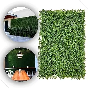 10 Placas Jardim Vertical Buchinho Grama 60x40 Artificial Painel Verde Jardim Planta Parede Muro Inglês | Amazon.com.br