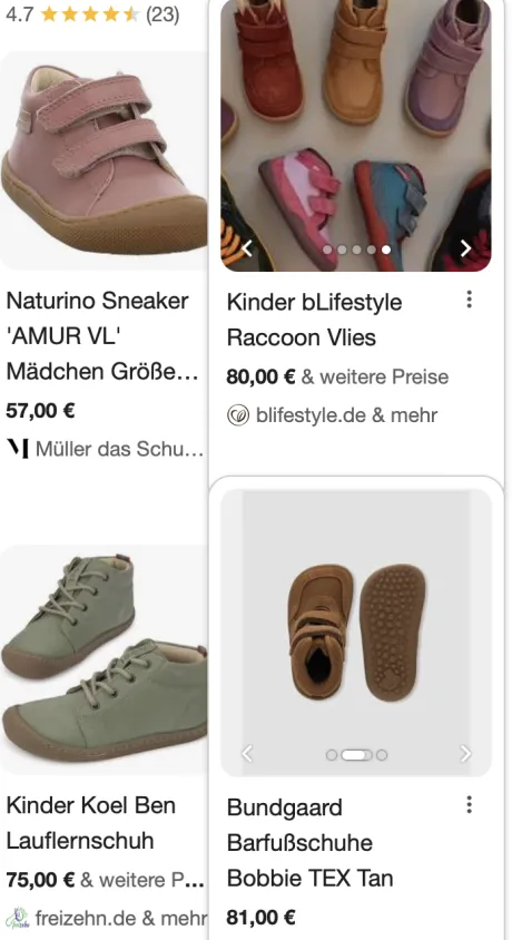 alles an der kleinen Maus wächst und wächst .... Mit dem Frühling werden auch schon wieder die nächsten Schuhe nötig...