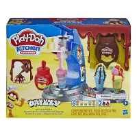 Play-Doh Drizzy Eiscrememaschine mit Toppings | Smyths Toys Superstores
