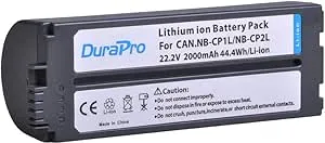 DuraPro 2000mAh NB-CP2L NB CP2L batteribatteri til Canon NB-CP1L CP2L Canon fotoprinter SELPHY CP800, CP900, CP910, CP1200, CP100, CP1300: Amazon.de: Elektronik & Foto