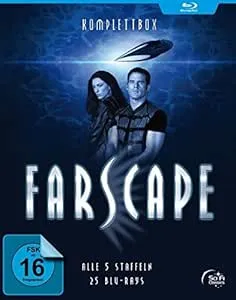 Farscape - Verschollen im All - Staffel 1-5 - Komplettbox [Blu-ray]: Amazon.de: Browder, Ben, Black, Claudia, Hey, Virginia, Simcoe, Anthony, Hardy, Jonathan, Tupu, Lani John, Edgley, Gigi, Pygram, Wayne, Browder, Ben, Black, Claudia: DVD & Blu-ray