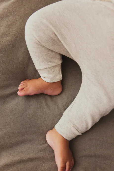 Pack de 5 Calças com ou sem pé (1-3M)