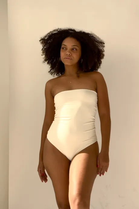 Body Faixa - Off-white - Comprar em Bruna Bohac Store