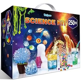 PATIFEED 250 Wissenschaft Experimente Kits für Kinder, Experimentierkasten Labor Geschenke Jungen Mädchen Chemiebaukasten Projekt STEM Kreativ Spielzeug Chemie-Set, Vulkan Wissenschaftler Kit: Amazon.de: Spielzeug