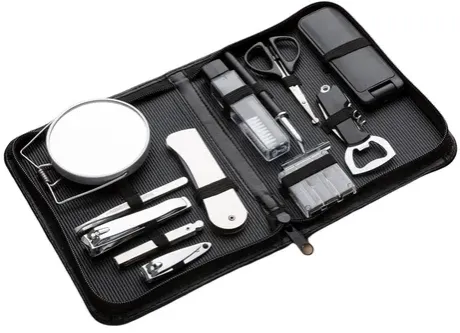 Kit Cuidados Pessoais Masculino Abridor Escova Barbeador | MercadoLivre