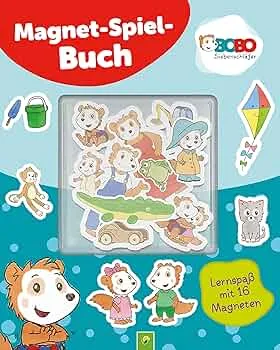 Bobo Siebenschläfer Magnet-Spiel-Buch: Kreativer Lernspaß mit 16 Magneten für Kinder ab 3 Jahren. Spielen, Lernen und Fördern! : Schwager & Steinlein Verlag: Amazon.de: Bücher