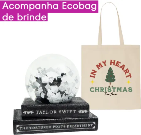 Snowglobe Taylor Swift - Pré-venda Exclusiva