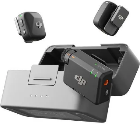 Беспроводная микрофонная система DJI Mic Mini (на 2 персоны) (3,5, USB-C) (CP.RN.00000433.01) купить в Киеве, Украине: цена, характеристики | Filmexpro.ua