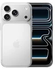 Apple iPhone 17 Pro 1 TB: 6,3" Display mit Promotion bis zu 120 Hz, A19 Pro Chip, bahnbrechende Batterielaufzeit, Pro Fusion Kamera-System mit Center Stage Frontkamera; Silber : Amazon.de