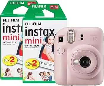 Fujifilm instax Mini 12 Instant Camera with 40 Shots - Blossom Pink: Amazon.de: Electronics & Photo
