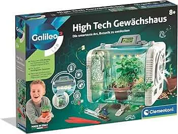 Clementoni Galileo Lab High Tech Gewächshaus - Experimentierkasten & Spielzeug für Kinder ab 8 Jahren von Clementoni 59406: Amazon.de: Spielzeug