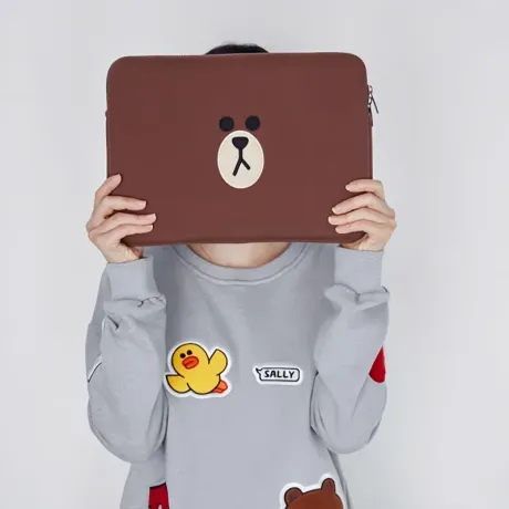 Notbook Sleeve für die Arbeit, aber in süß! :D