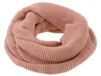 Disana Kinder Schlauchschal Bio-Merinowolle (kbT) melange-rosé-natur, Onesize