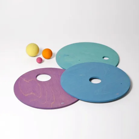 GRIMM'S x Stapelstein® | Kullerscheiben Cool Pastell