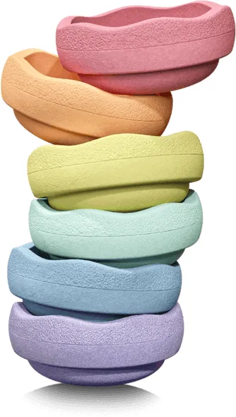Stapelstein® Original 6er Set Pastell