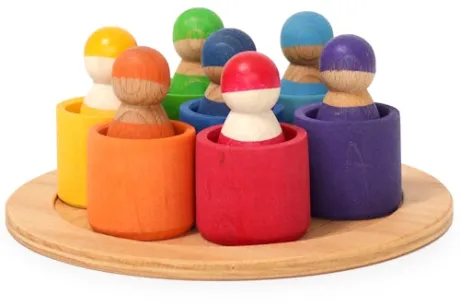 Grimm´s Sieben Freunde in Holzschälchen online kaufen