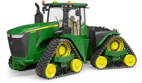 bruder 04055 Landwirtschaftsfahrzeug John Deere 9620RX, Traktor mit Raupenlaufwerk