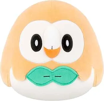 Amazon.com: Squishmallows Original Rowlet-Pokémon-Plüsch, 20,3 cm, ultraweich, offizielles Jazwares-Plüsch, klein : Spielzeug & Spiele