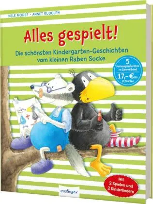 Der kleine Rabe Socke: Alles gespielt! von Nele Moost | ISBN 978-3-480-23830-9 | Buch online kaufen -
