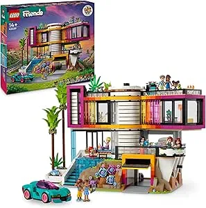 LEGO Friends Andrea Moderne Villa (42639); baubares viergeschossiges Spielzeughaus mit 11 Figuren; Bauset für Mädchen und Jungen; Geschenkidee für Jugendliche: Amazon.de: Spielzeug