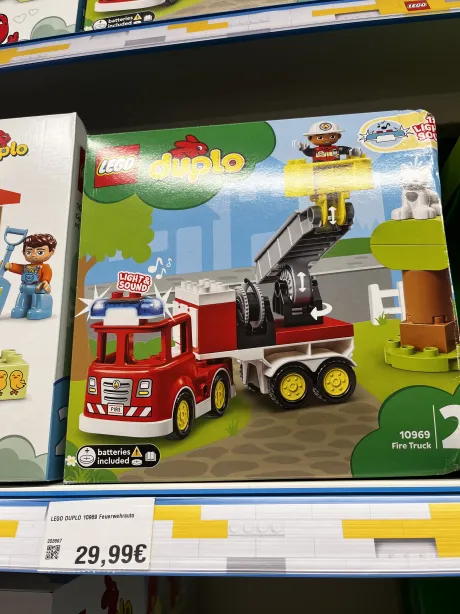 Duplo Feuerwehrauto mit Licht und Sound