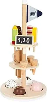 small foot Eisständer "fresh" aus Holz, Zubehör für Kinderküche und Kaufmannsladen, ab 3 Jahren, 12232: Amazon.de: Küche, Haushalt & Wohnen