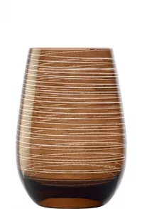 Becher Weiß-Gold Twister 6er-Set | Stölzle Glas Shop 57,60 Euro