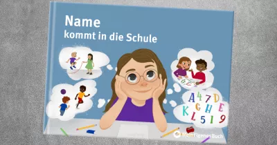 Name kommt in die Schule