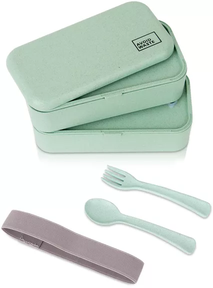 Avoidwaste - Avoidwaste nachhaltige Lunchbox mit Weizenstroh 900ml | Avocadostore