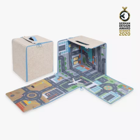 Spielteppich Aufbewahrungsbox Würfel